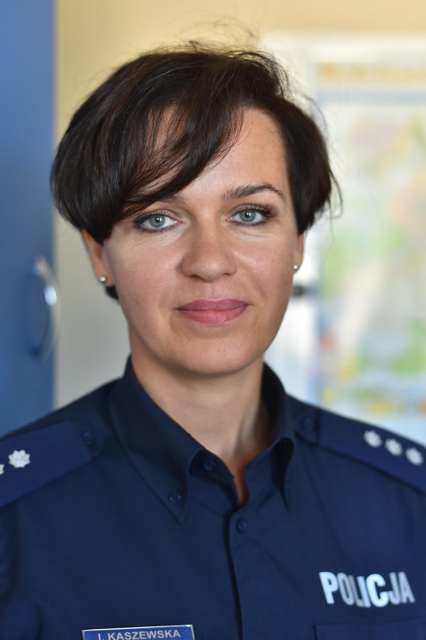 Iwona Kaszewska, rzecznik policji w Bełchatowie 