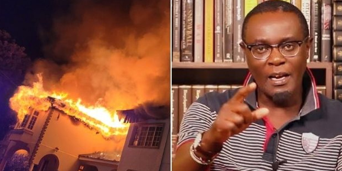 Untold details of Mutahi Ngunyi's house fire - Employee ...