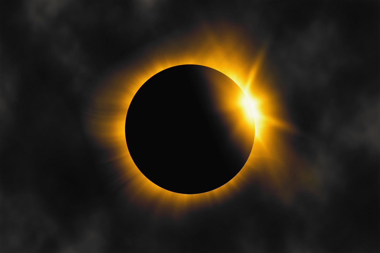 The total solar eclipse is very rare. (illustration photo)