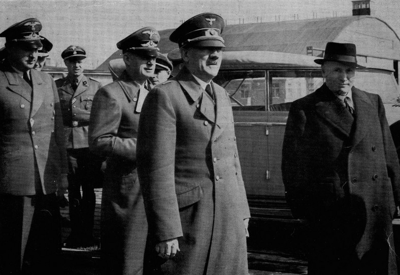 Dzięki eukodalowi Hitler był w stanie przegadać Mussoliniego. Na zdjęciu z września 1943 roku kolejne spotkanie dyktatorów