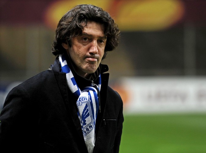 Trener Lecha Poznań Jose Maria Bakero