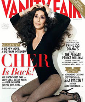 Cher na okładce "Vanity Fair"