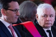 Jarosław Kaczyński i Mateusz Morawiecki 