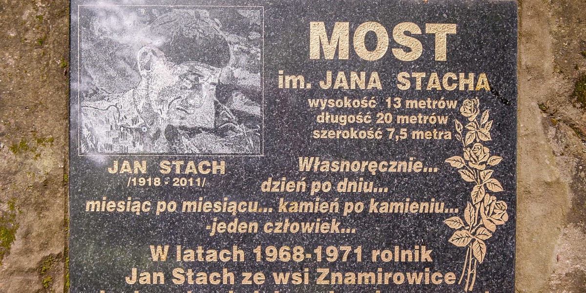 Pan Jan sam zbudował most