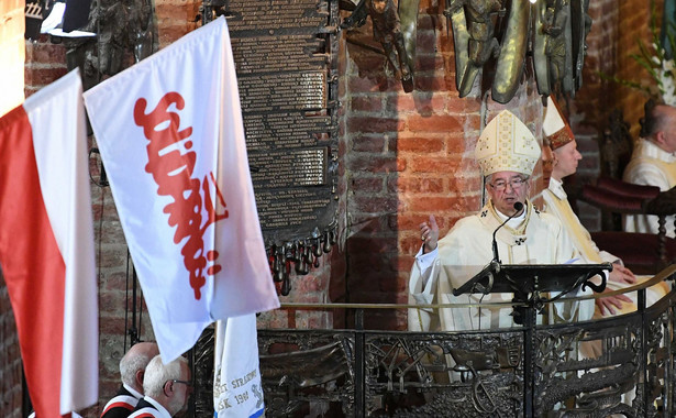 Arcybiskup Głódź: św. Brygida to dom Boży, który jest szczególnie bliski NSZZ "Solidarność"