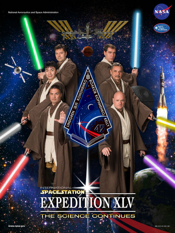 Oficjalny plakat ekspedycji NASA 