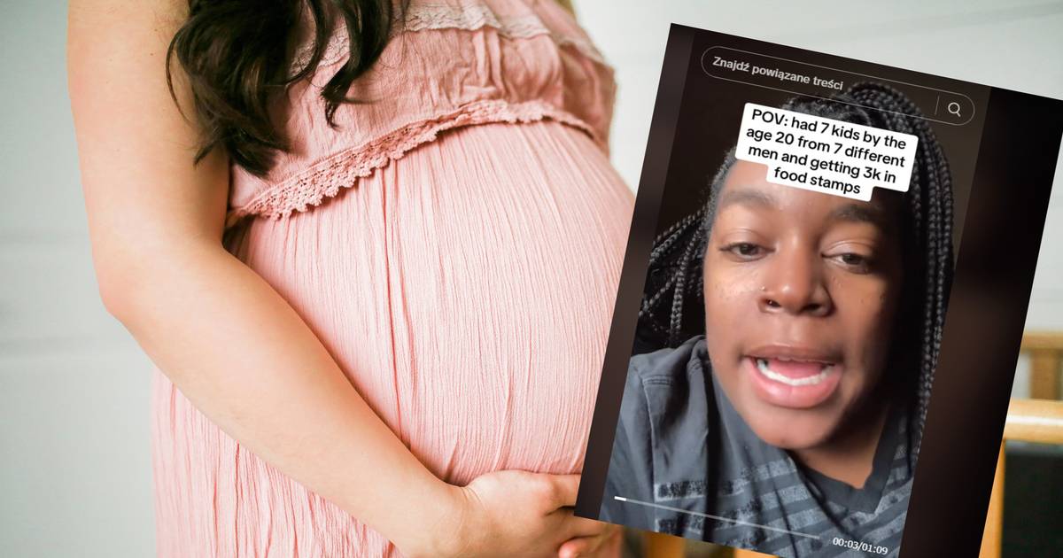 Jest w ciąży z ósmym dzieckiem. Co miesiąc dostaje od państwa 3 tys. dol.