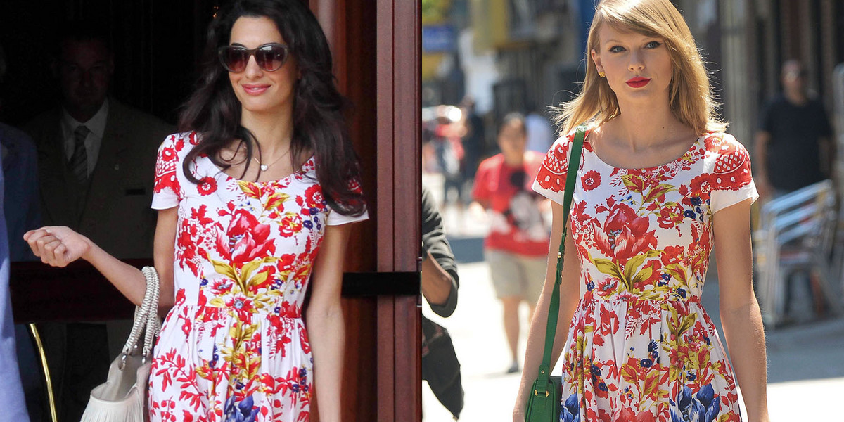 Amal Alamuddin, Taylor Swift