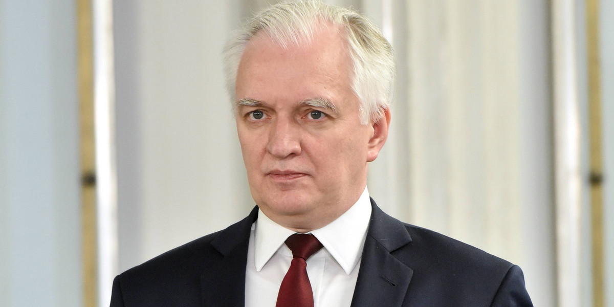Na zdjęciu: wicepremier Jarosław Gowin.