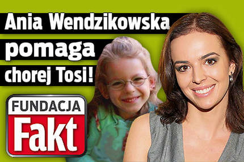 Fundacja Faktu i Ania Wendzikowska proszą o pomoc dla chorej dziewczynki!