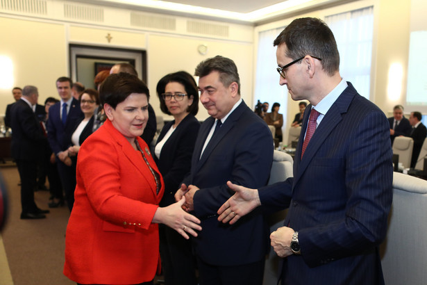 Beata Szydło, Mateusz Morawiecki