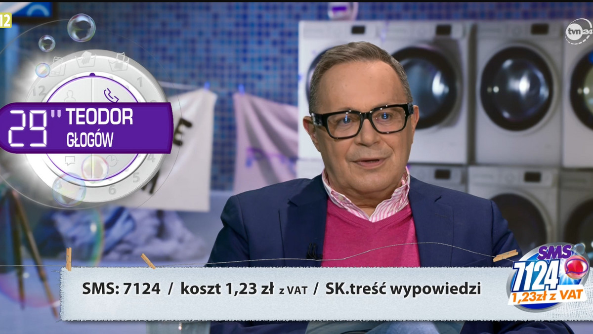 Niespodziewany telefon w "Szkle kontaktowym". Widz zapytał o Daukszewicza