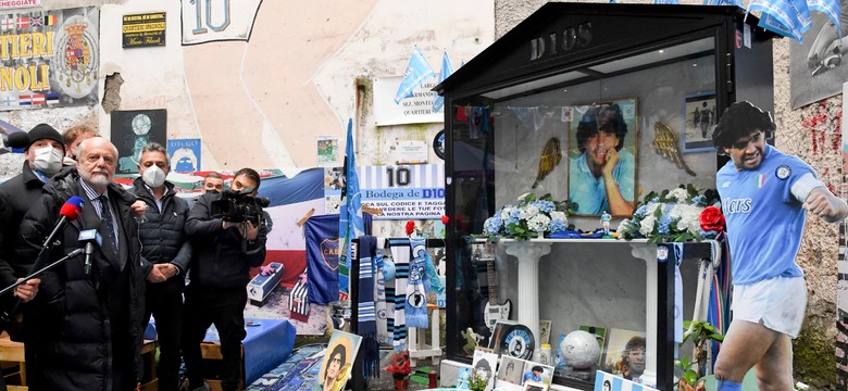 W Neapolu odsłonięto pomnik Diego Maradony
