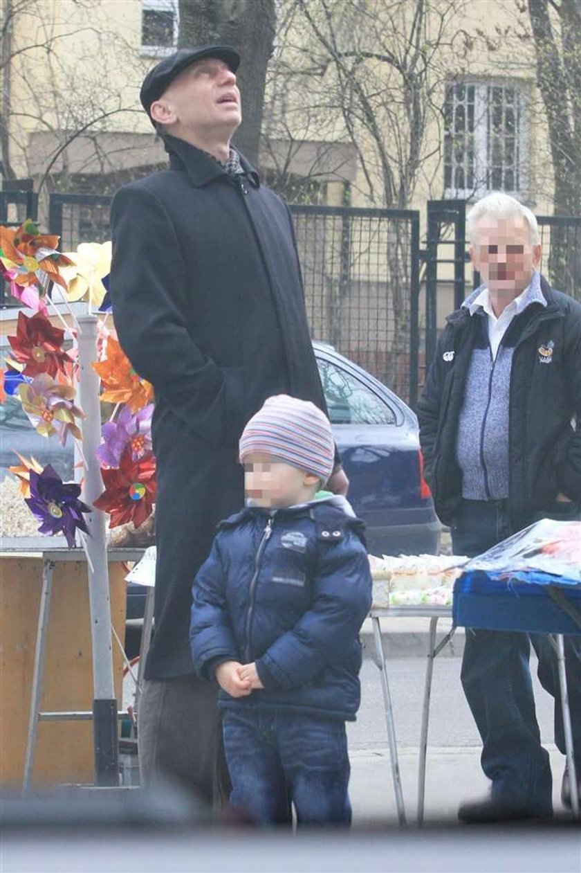 Znany aktor ze  święconką. FOTO