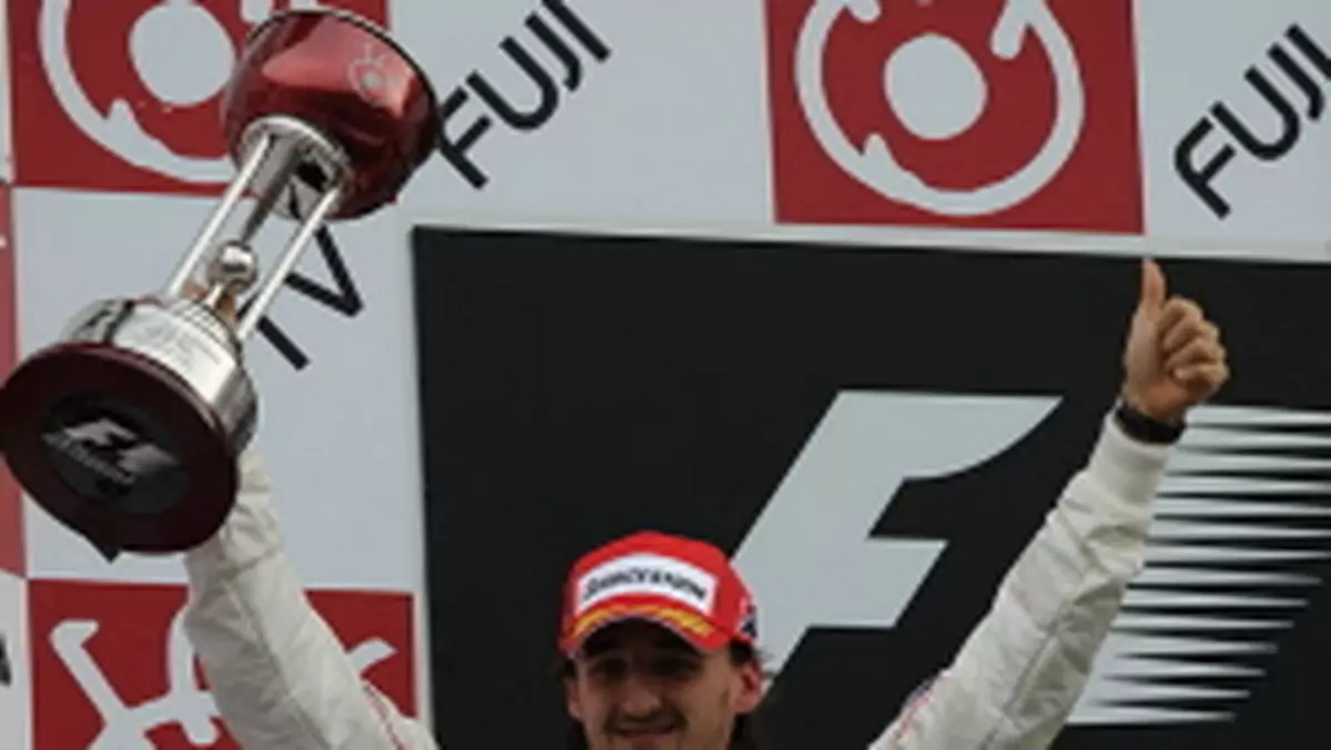 Grand Prix Chin 2008: Robert Kubica - rywale mają więcej do stracenia