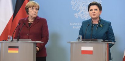 Angela Merkel z wizytą w Polsce. Kanclerz rozmawia z Andrzejem Dudą