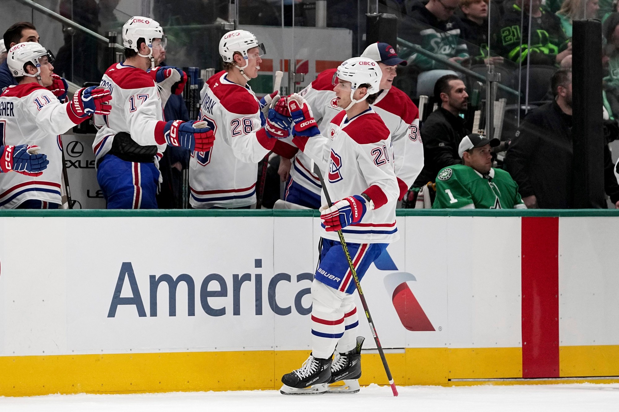Slovenský útočník Juraj Slafkovský (Montreal Canadiens).