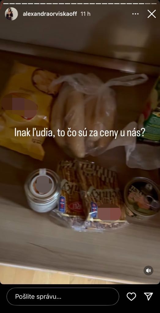 Ukázala nákup, za ktorý zaplatila 80 eur. 