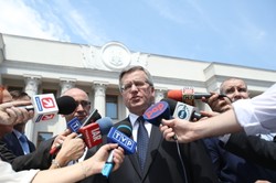 Komorowski o ofercie Poroszenki: Ważna deklaracja