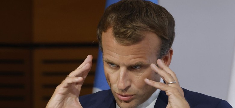 Macron uderzony jajkiem na targach gastronomicznych w Lyonie