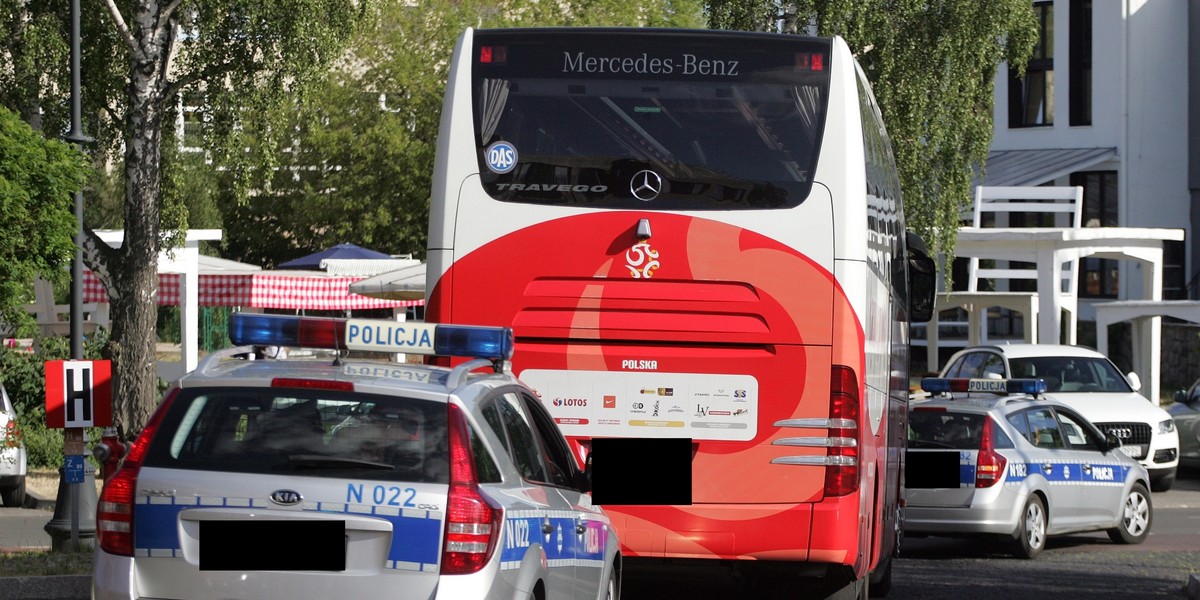 Autokar reprezentacji Polski w piłce nożnej