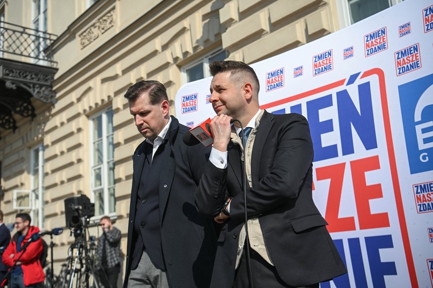Patryk Jaki i Tobiasz Bocheński