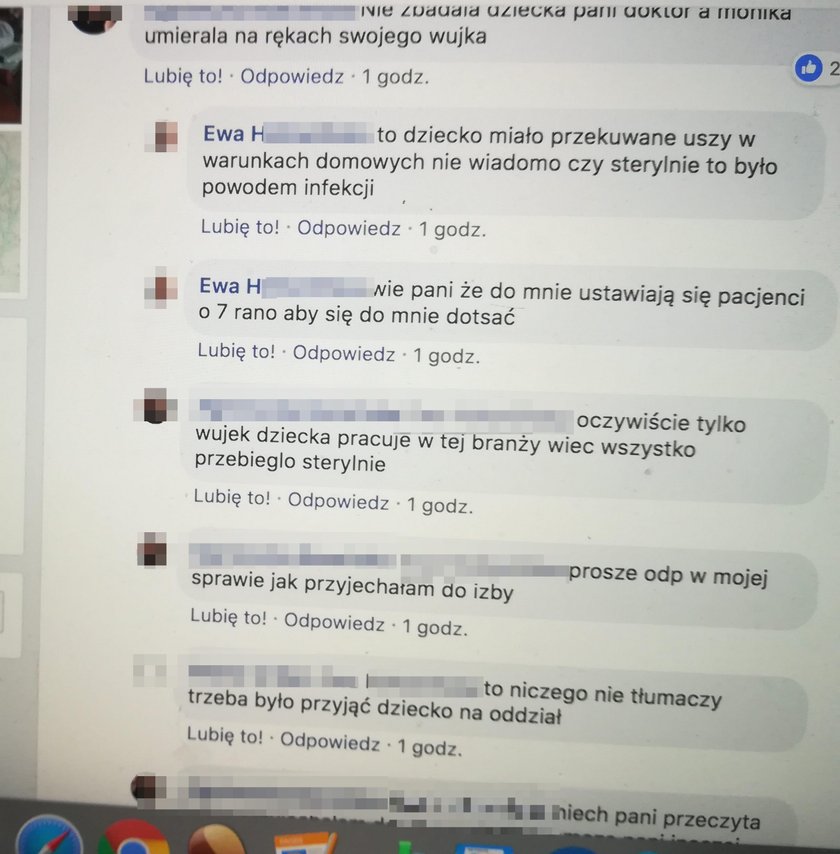 Ewa H. odniosła się do zarzutów rodziny na Facebooku