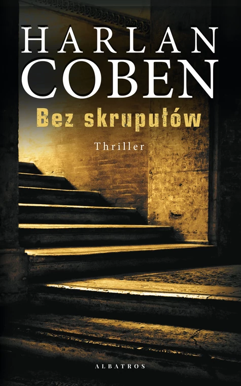 Harlan Coben — "Bez skrupułów" (okładka książki)