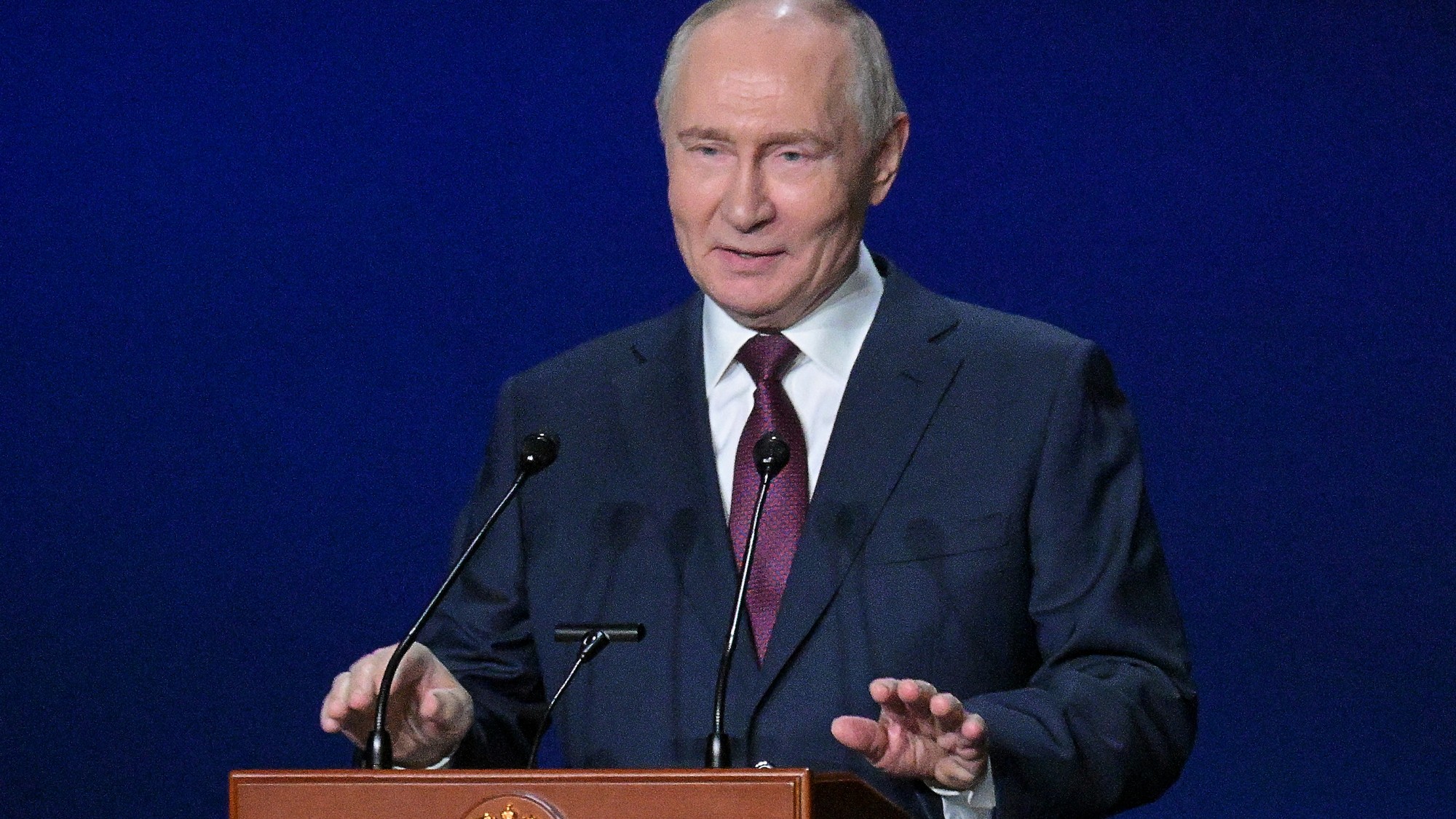 Ruský prezident Vladimir Putin. 