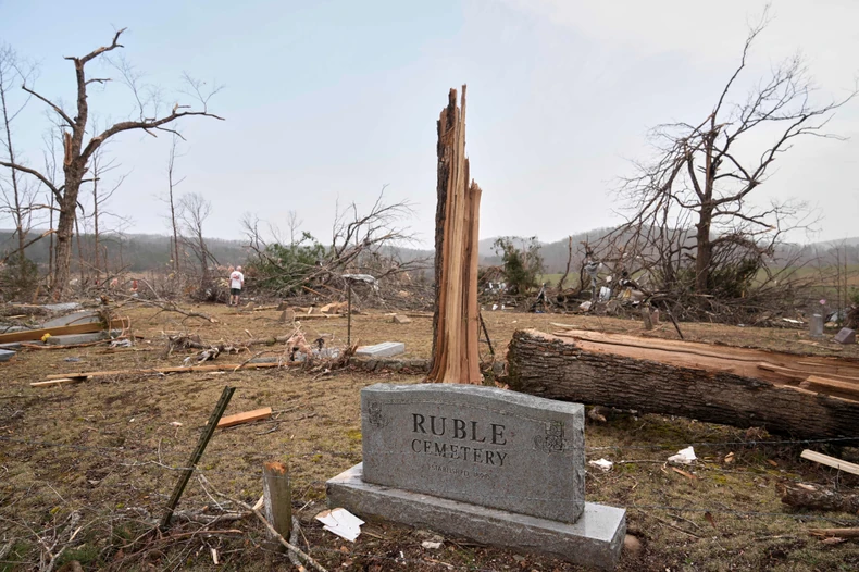 Oluja u SAD - okrug Vejn u Misuriju