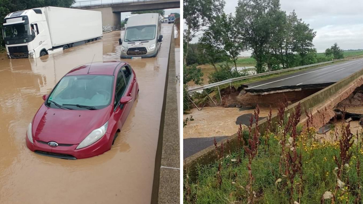 Tragiczne skutki powodzi w Niemczech (fot. czytelnik Onetu)