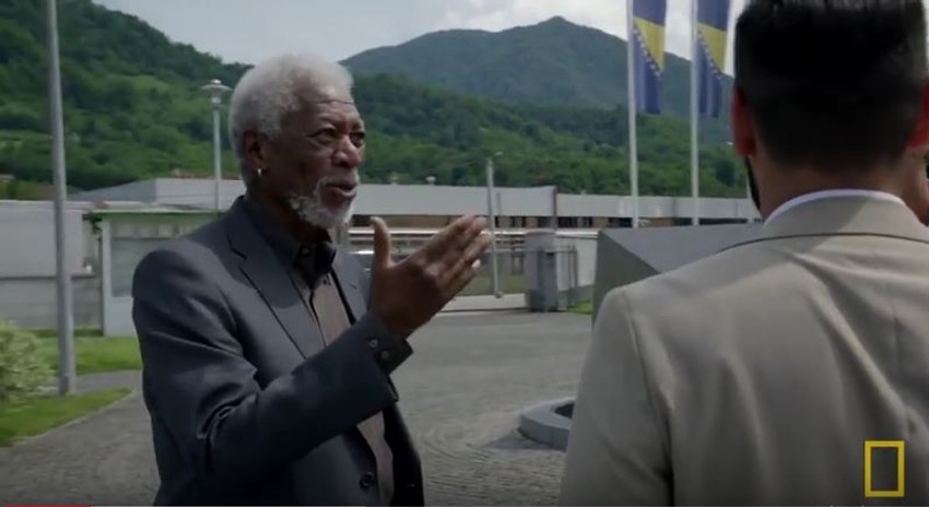 Morgan Frimen u Srebrenici