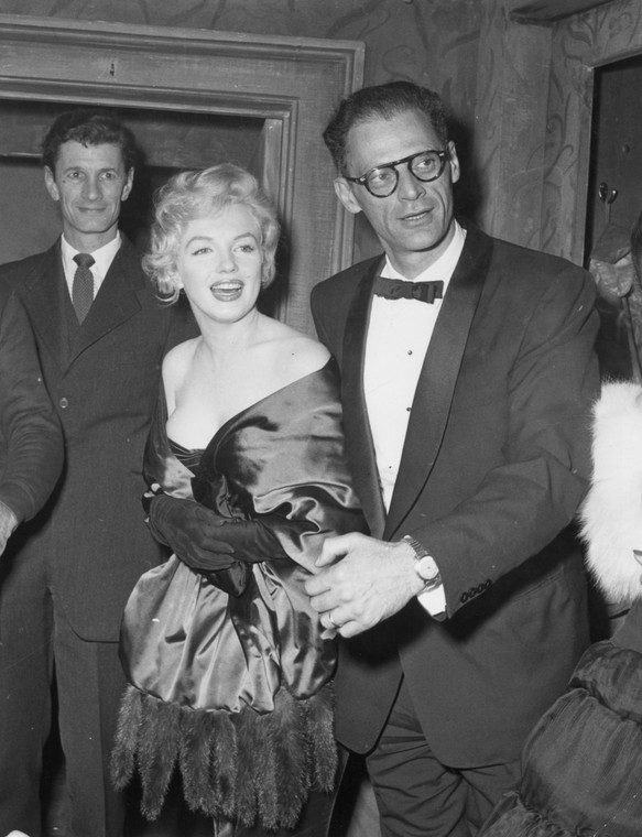 Marilyn Monroe i Arthur Miller (fot. Getty Images)