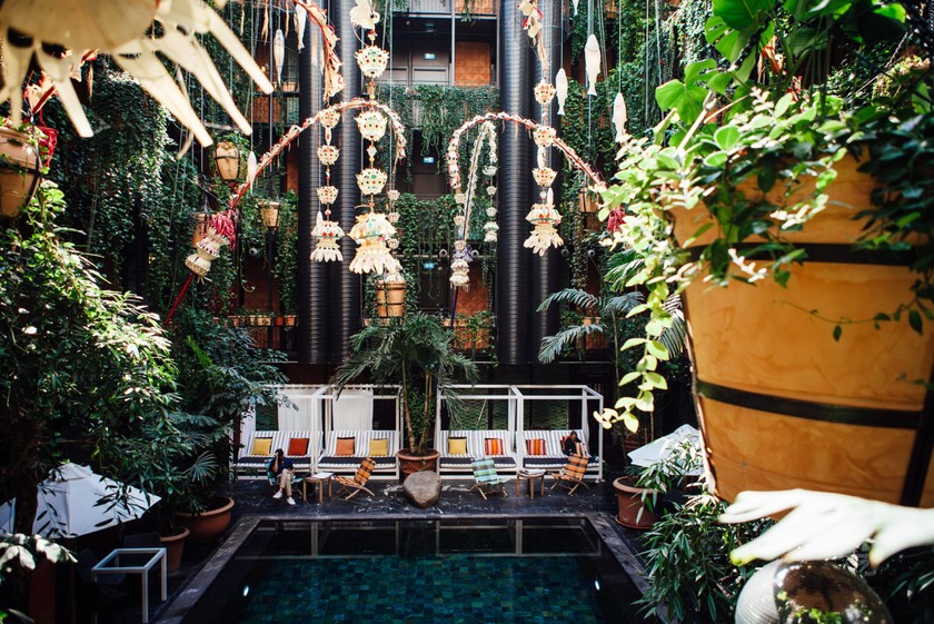 À la vue de cette oasis exotique, on oublie vite que l’on se trouve dans l’une des plus grandes villes d’Europe. 