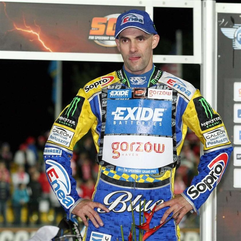 Hampel i Gollob na podium