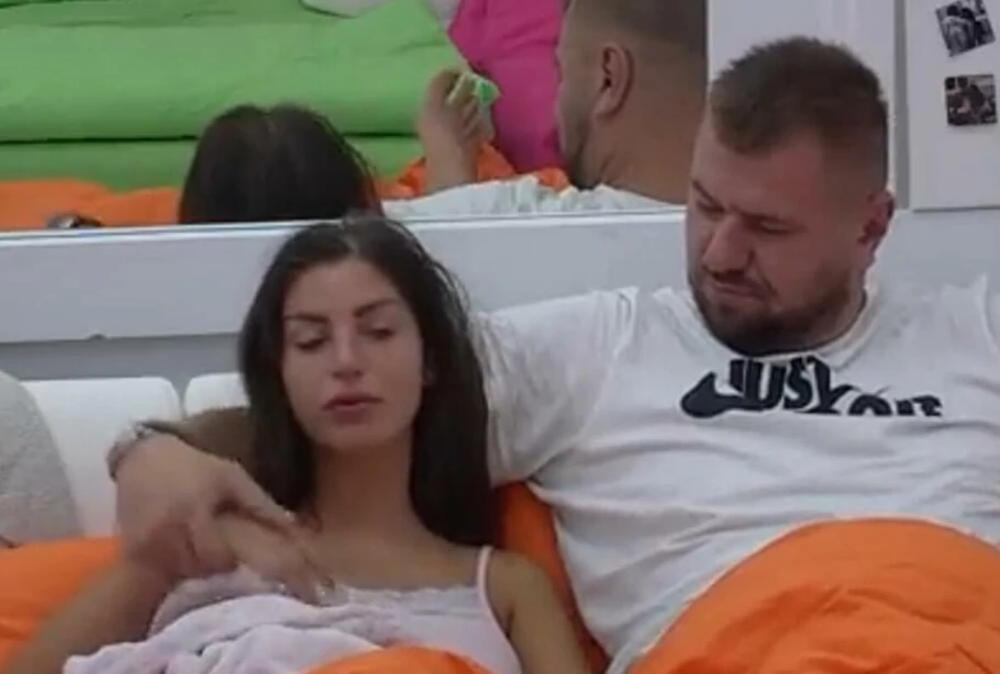 Milana Šarac Mimas i Marko Janjušević Janjuš (Foto: Screenshot TV Pink)