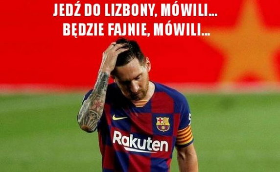 Memy po meczu FC Barcelona - Bayern Monachium