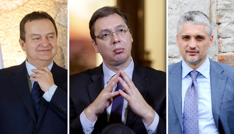 Vučić Dačić i Jovanović
