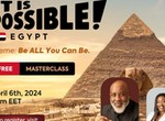 Africa’s #1 Life Coach Dr Olusola, takes global empowerment tour to Egypt!