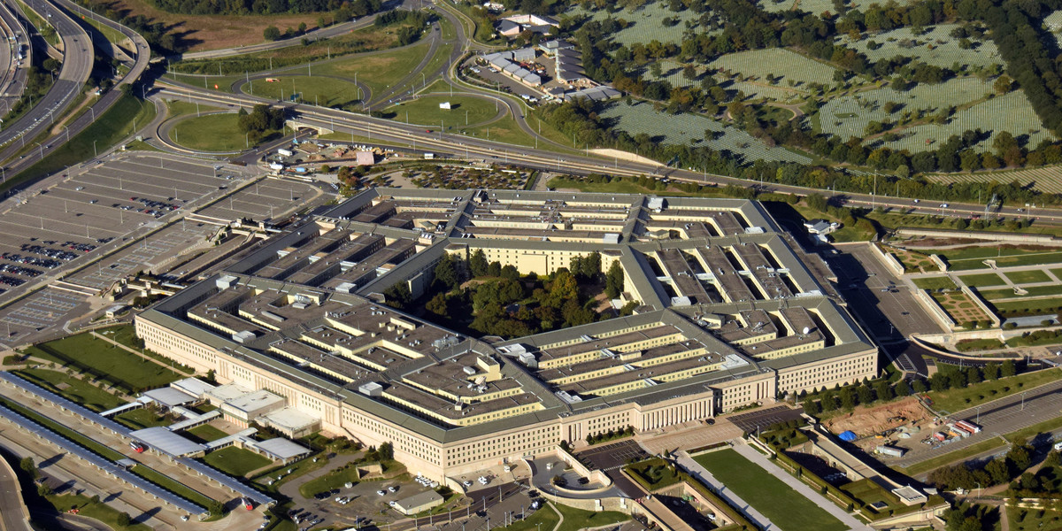 Pentagon, siedziba Departamentu Obrony Stanów Zjednoczonych USA