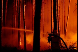 Niemcy: Wielki pożar lasu pod Berlinem. Setki ewakuowanych