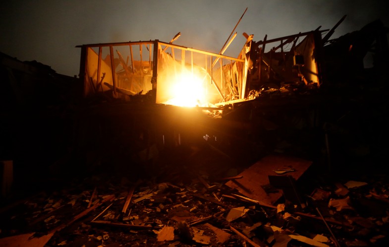 Wybuch w fabryce nawozów w West w Teksasie