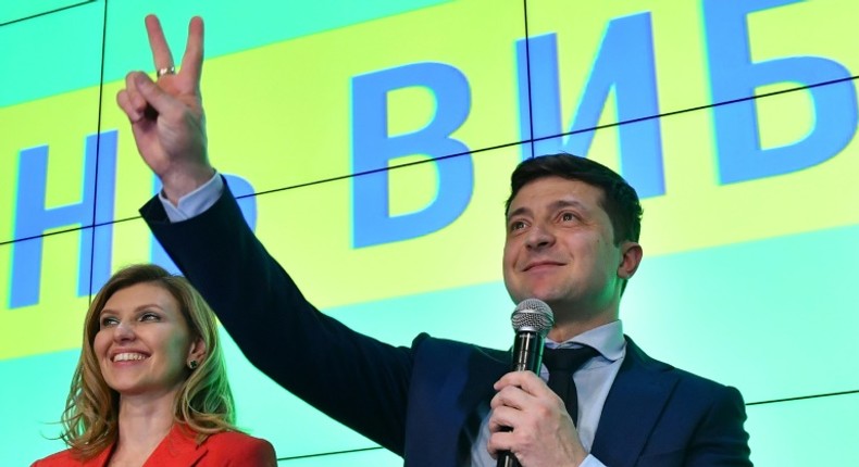 Polls indicate comic actor Volodymyr Zelensky will win Sunday's second-round vote