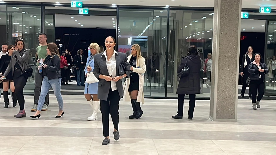 Aleksandra Prijović na koncertu Marije Šerifović