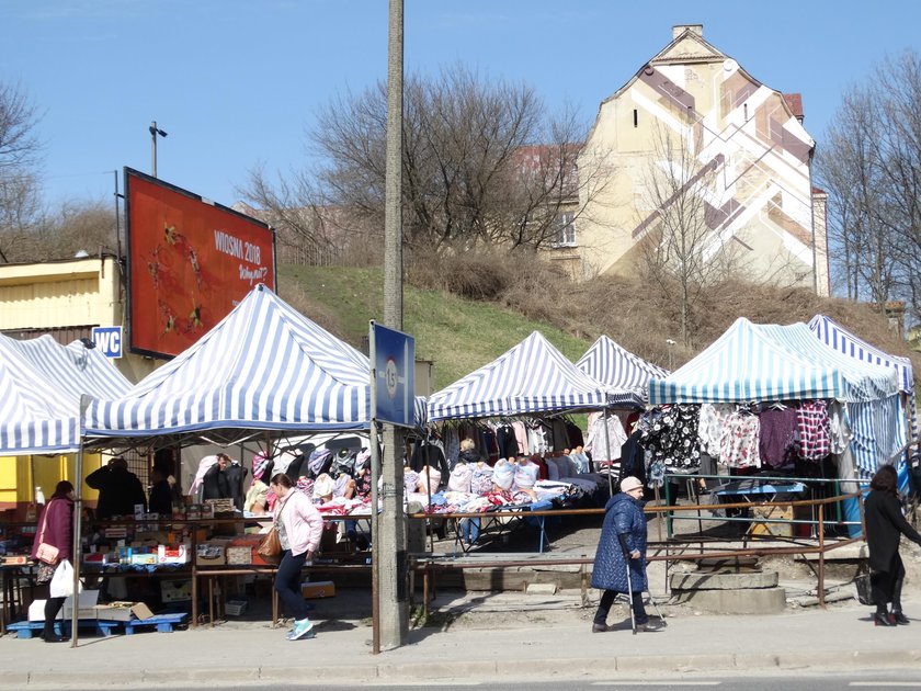 Targowisko przy ulicy Ruskiej