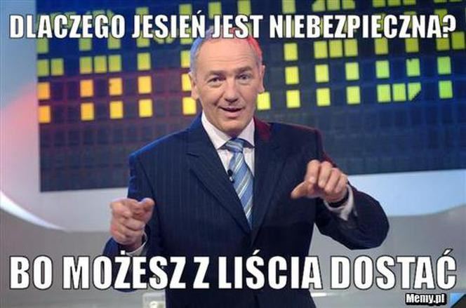 Jesień w memach. Internautów nie opuszcza poczucie humoru