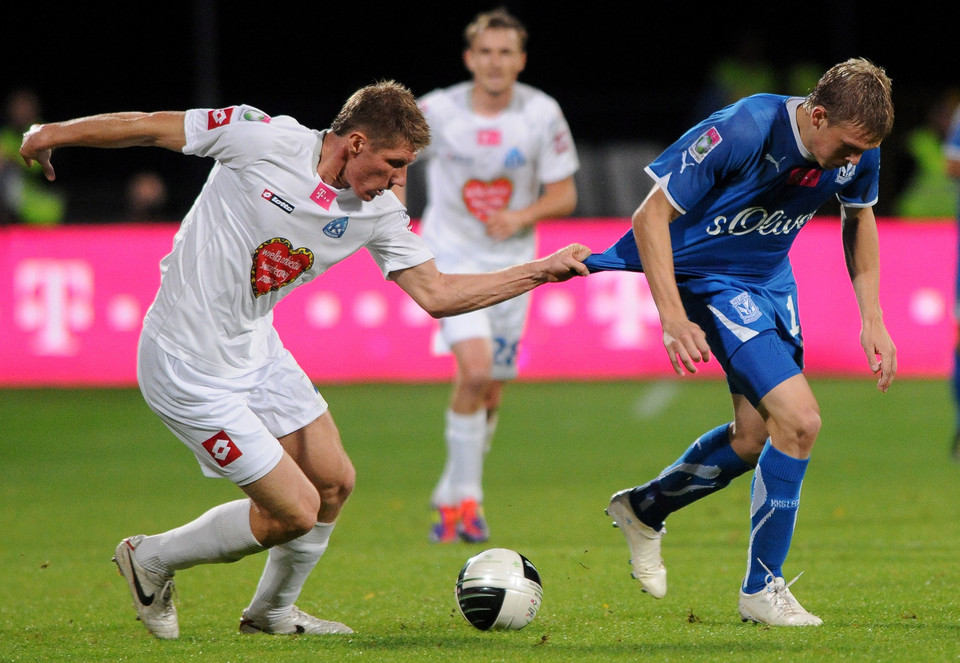 PIŁKA NOŻNA LIGA POLSKA LECH POZNAŃ RUCH CHORZÓW