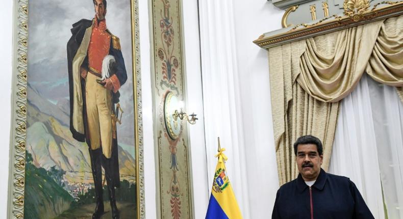 Representatives of Venezuelan President Nicolas Maduro, pictured July 9, 2019, and opposition leader Juan Guaido have arrived in Barbados to continue talks to resolve the country's political crisis