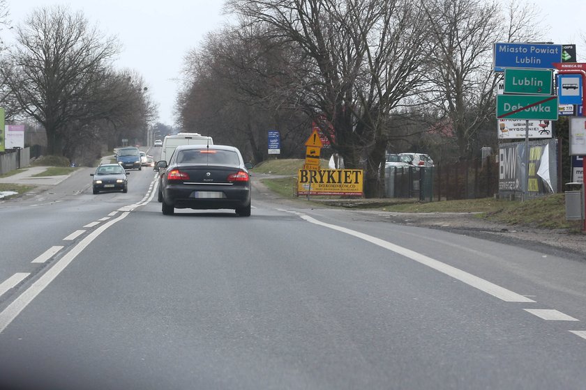 Rajd limuzyny posła Kamińskiego