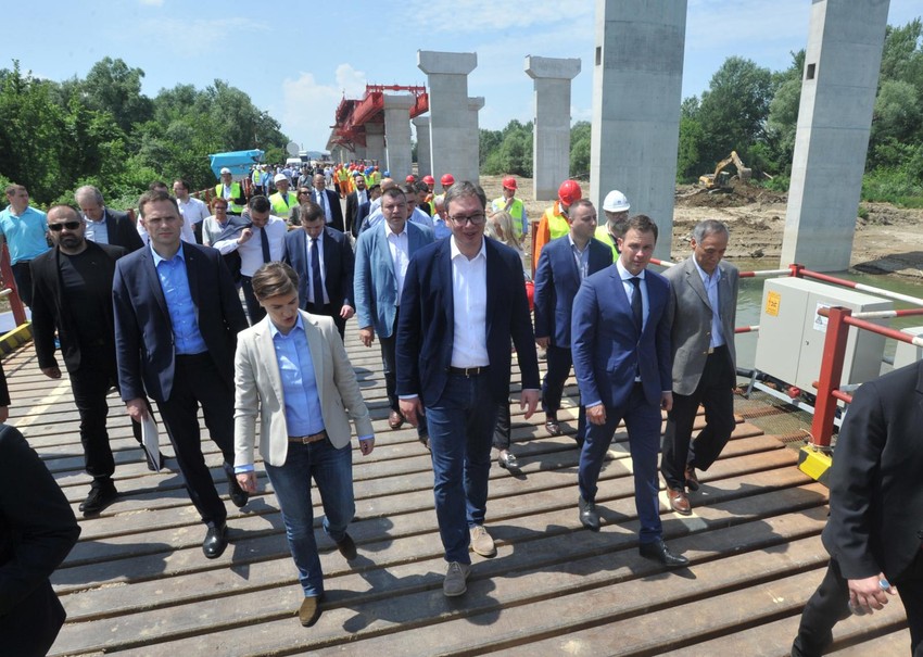 Aleksandar Vučić i Ana Brnabić